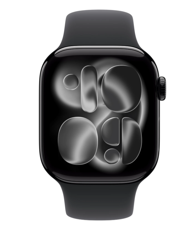 Apple Watch Series 11 GPS 46mm Rose Gold Aluminium Case Light Blush Sport Band - M/L (Light Blush Strap, Medium/Large) - Image 8